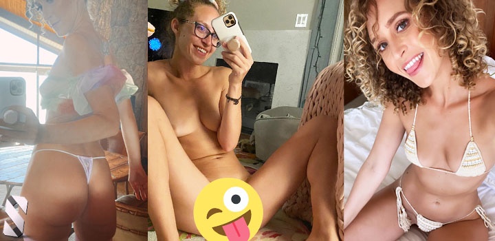 Snapchat babe of the month - Pornstar & webcam model Ginger Banks