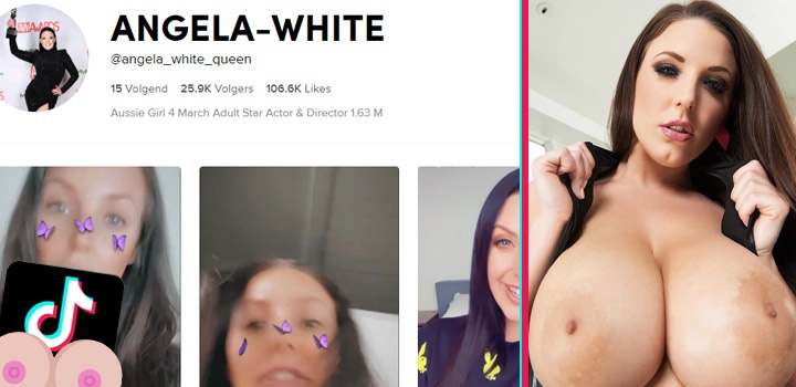 Famous pornstars on TikTok: Angela White