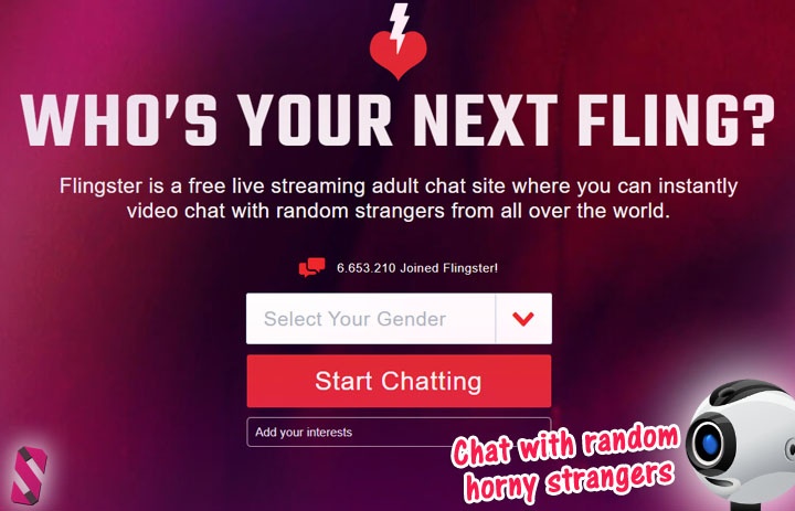 ChatRoulette and Omegle adult sex alternative websites - Flingster nude webcam