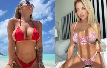 Pornstar Blondierosiie on social media