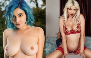 Pornstar Skye Blue on social media